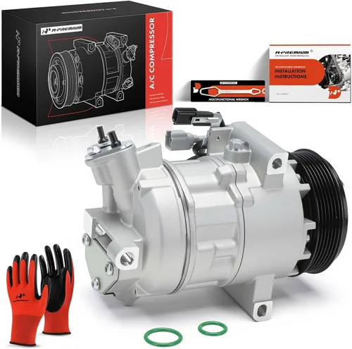 Miniatura 10 de A-Premium Compresor de aire acondicionado AC con embrague Compatible con Nissan Sentra 1.8L 2013-2019