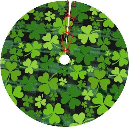 Miniatura 16 de Alfombra de césped de fútbol americano, divertido deporte, verde, 36 pulgadas, falda de árbol de Navidad, tapete, suministros divertidos