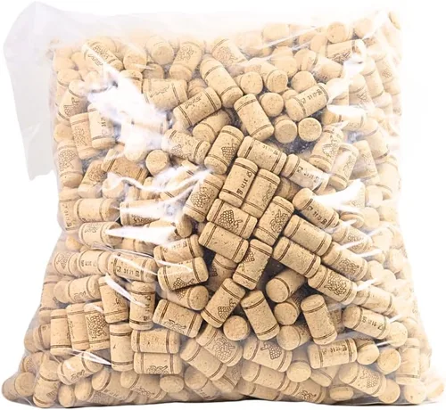 Miniatura 7 de FastRack Bolsa de 30 tapones de vino rectos #8 para botellas de vino, 7/8 pulgadas x 1-3/4 pulgadas, color beige, tapones de botella, corchos