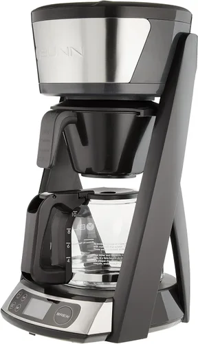 Miniatura 3 de BUNN HB Heat N Brew Cafetera programable de 10 tazas, acero inoxidable, 46500.0003