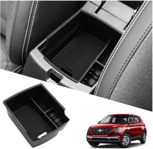 Miniatura 11 de Organizador de consola inferior compatible con Nissan Rogue (S/SL/SV/Platinum) 2021 2022 2023 2024 2025 2026 Nissan Rogue (S/SL/SV/Platinum) Bandeja
