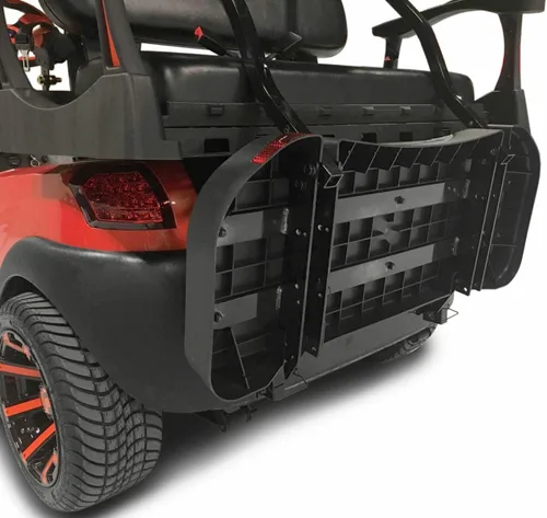 Miniatura 4 de MadJax Genesis 300 - Kit de asiento trasero de aluminio para modelos EZGO RXV 2008 en adelante, cojines negros de lujo
