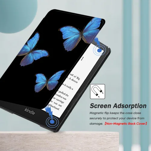 Miniatura 5 de SCSVPN Funda para Kindle Paperwhite de 11ª generación de 6.8" y Kindle Paperwhite Signature Edition (2021, modelo n.º M2L3EK/M2L4EK), funda delgada