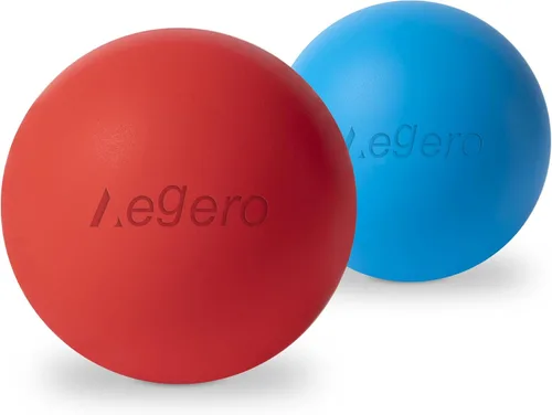 Pelotas de lacrosse de masaje para liberación miofascial, masaje de tejido profundo de yoga, terapia de puntos gatillo y fascitis plantar del pie,