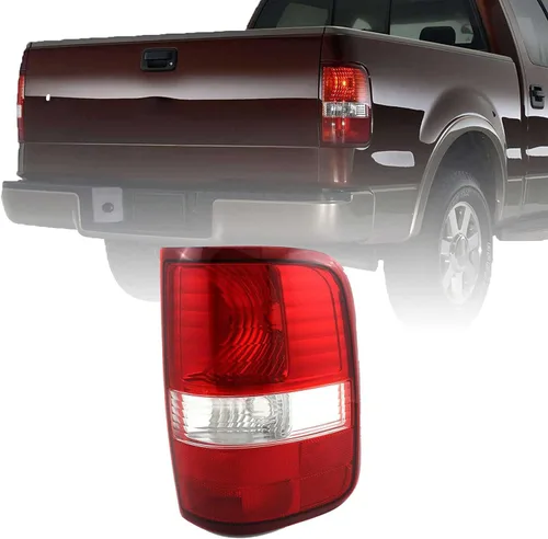 Repuesto de montaje de luz trasera para Ford F150 2004 2005 2006 2007 2008 lado del pasajero - DOT, cumple con ISO - Incluye lente y carcasa -