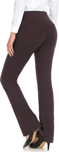 Miniatura 21 de Safort Pantalones de yoga con entrepierna de 28" 30" 32" 34"más amplios en la parte inferior para botas altas, 4 bolsillos, UPF50+