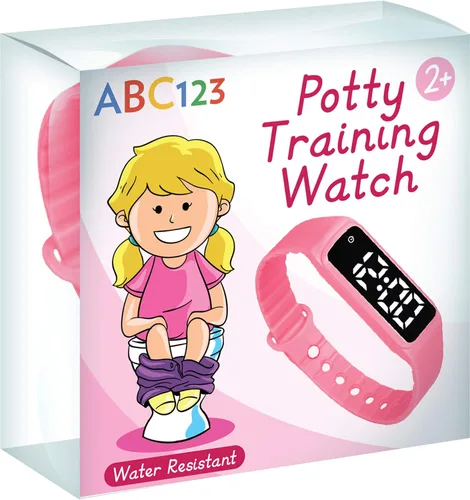 Miniatura 6 de ABC123 Reloj de entrenamiento para ir al baño – Recordatorio para bebé, temporizador resistente al agua para entrenamiento de inodoro, niños y niños