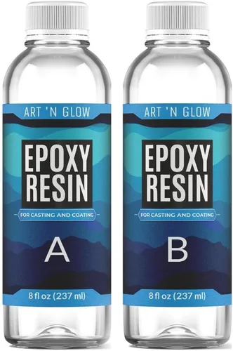 Miniatura 11 de Resina epoxi para fundición y revestimiento transparente – Kit de 1 galón – Resistente a los rayos UV, sin amarilleo, bajo olor, autonivelante