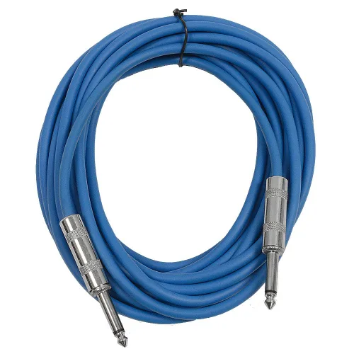 Miniatura 15 de Seismic Audio - SASTSX-2 - Cable TS de 2 pies de 1/4" para guitarra, instrumento o conexión, color púrpura