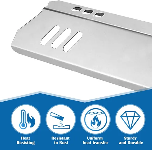 Miniatura 4 de Escudo de placa térmica para Dyna-Glo DGF493BNP DGF493PNP DGF493SPB DGF510SBP DGF510SSP DGB515 DGB610SSP Piezas de parrilla, patio trasero GBC1460W