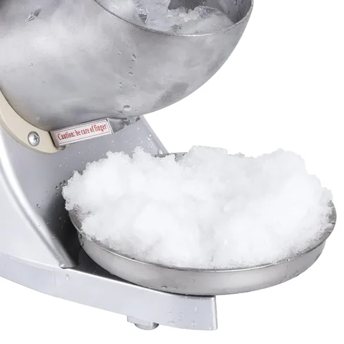 Miniatura 8 de Máquina de afeitar eléctrica de hielo de 300 W, máquina de hielo afeitado, máquina de cono de nieve, trituradora de hielo, hoja de acero inoxidable
