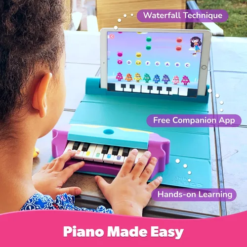 Miniatura 4 de Plugo Tunes de PlayShifu (Kit+App): Kit de inicio de piano interactivo para edades 4-10 Juguetes musicales educativos para la primera infancia