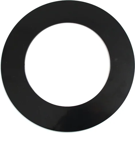 Miniatura 11 de Anillos de plástico de 10 pulgadas, anillo de luz empotrado para luces de lata, accesorio de iluminación multicolor en blanco o negro