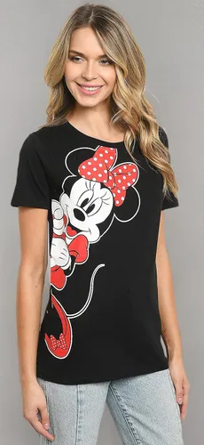Miniatura 5 de Disney Camiseta para mujer Eeyore o Minnie Mouse Lean in Side Print