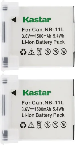 Miniatura 5 de Kastar Paquete de 1 batería de repuesto NB-11L para Canon NB-11L NB11L, NB-11LH NB11LH, Canon CB-2LD CB-2LDE, cargador CB-2LF CB-2LFE