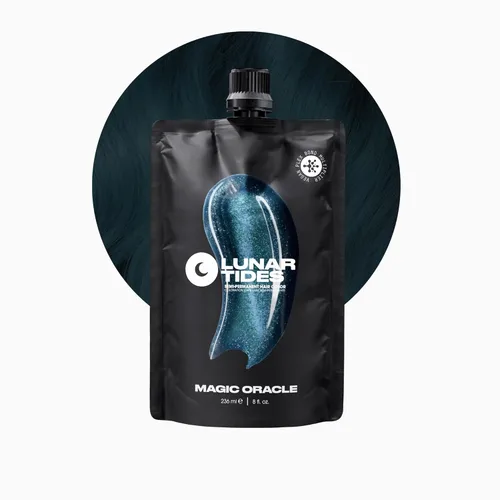 Miniatura 43 de Lunar Tides - Color de cabello semipermanente (43 colores) (Pitaya neón, 8 onzas líquidas)