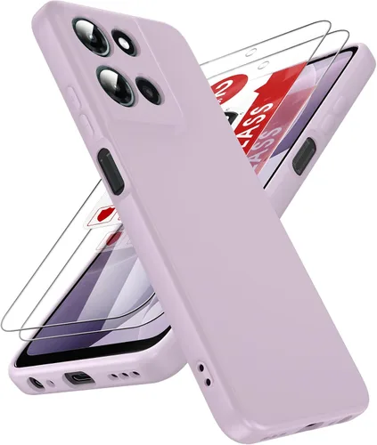 Miniatura 99 de LeYi Funda para Motorola Moto G Play 4G 2024: Funda para Moto G Play 4G 2024 con funda delgada y antiarañazos, silicona líquida a prueba de golpes