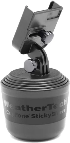 Miniatura 14 de WeatherTech CupFone con extensión – Soporte ajustable y universal para teléfono móvil con portavasos para coche y camión – Mejor diseño para carga