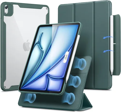 Miniatura 17 de ESR Funda para iPad Air de 11 pulgadas M3/M2 (2025/2024), Funda para iPad Air de 5ª/4ª generación (2022/2020) de 10.9 pulgadas con soporte