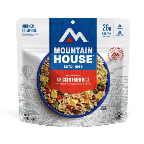 Miniatura 16 de Mountain House Buffalo Style Chicken Mac & Cheese Alimentos liofilizados para mochileros y campamentos Paquete de 6