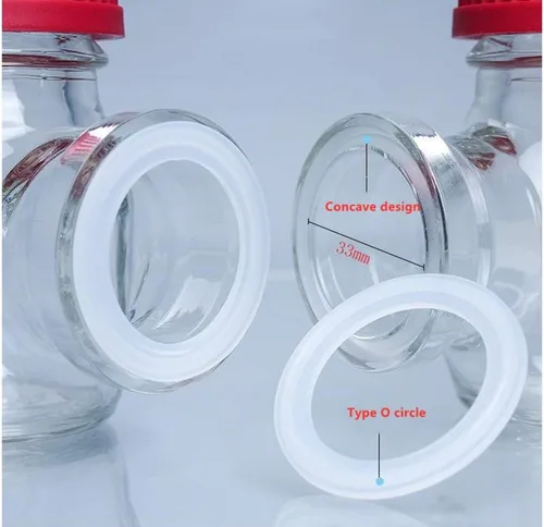Miniatura 4 de 3.4 fl oz MFC reactor anaeróbico/grupo de caja de celda de combustible de generación de energía microbiana/grupo de cámara electrolítica química