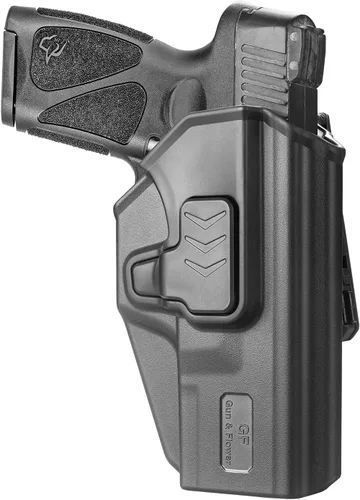 Funda Taurus G3, funda de polímero de cinturón OWB para Taurus G3, funda de polímero para diestros con liberación de dedo índice y inclinación