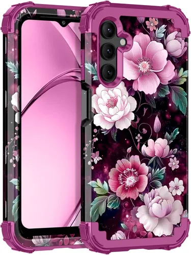 Miniatura 18 de Rancase Compatible con Galaxy A16 5G Funda, Protección Resistente a los Golpes de Tres Capas de Servicio Pesado Parachoques de Plástico Duro + Funda