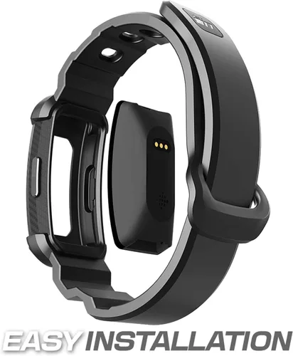 Miniatura 3 de SUPCASE Unicorn Beetle Pro Series - Correas de repuesto para Fitbit Inspire y Fitbit Inspire Hr con funda protectora resistente integrada