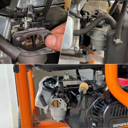Miniatura 4 de AUTOKAY Carburador GP5000 para Generac GP5500 GP6500 GP6500E GP7500E Homelite PowerStroke 5000W 5500W 6000W 6500W 7500W 389cc 8125W Huayi Ruixing