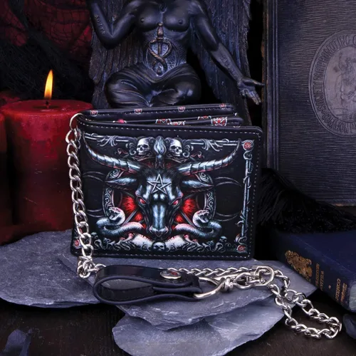Miniatura 5 de Nemesis Now Baphomet Wallet negro talla única