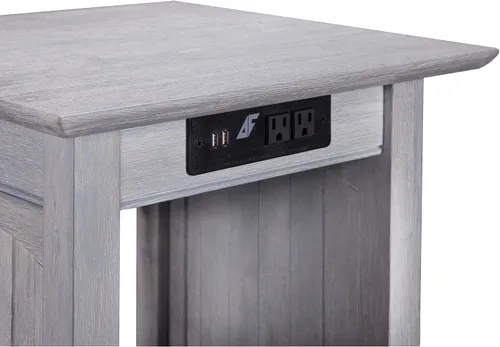 Miniatura 5 de Mesa Atlantic Furniture AH13312 Nantucket, mesa auxiliar, Madera, Driftwood