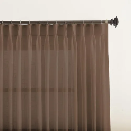 Miniatura 9 de Cortinas traslúcidas blancas de 96 pulgadas de largo, paneles de cortinas plisadas dobles para ventana, 52 pulgadas de ancho x 96 pulgadas de largo