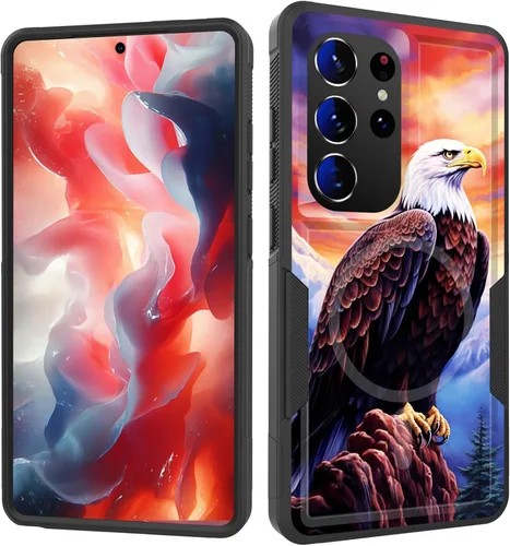 Miniatura 269 de Funda magnética para Galaxy A16 5G, [compatible con MagSafe] [protección contra caídas de grado militar] Funda resistente a prueba de golpes