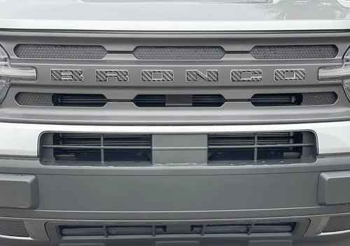 Miniatura 4 de Superposiciones de letras de rejilla - Compatible con Bronco Sport 2021-2026