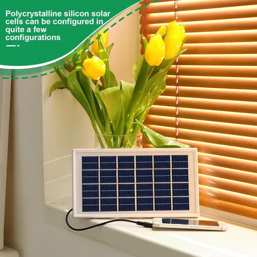 Miniatura 6 de Kanayu 40 piezas de mini paneles solares 3V 120MA pequeñas células solares policristalinas kits de sistema DIY a granel módulo de panel epoxi
