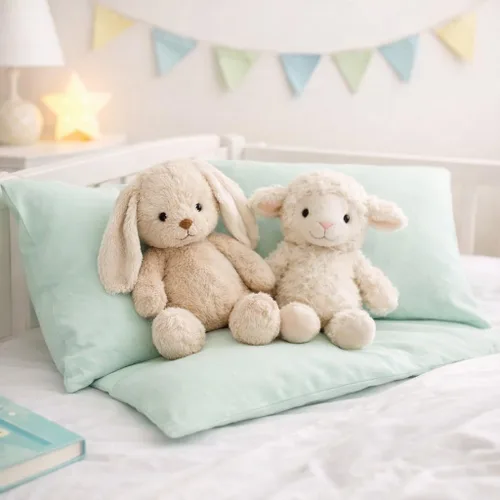 Miniatura 5 de COTTON STICH Juego de 2 fundas de almohada para niños pequeños, mini fundas de almohada de algodón de 600 hilos, fundas de almohada suaves y ligeras