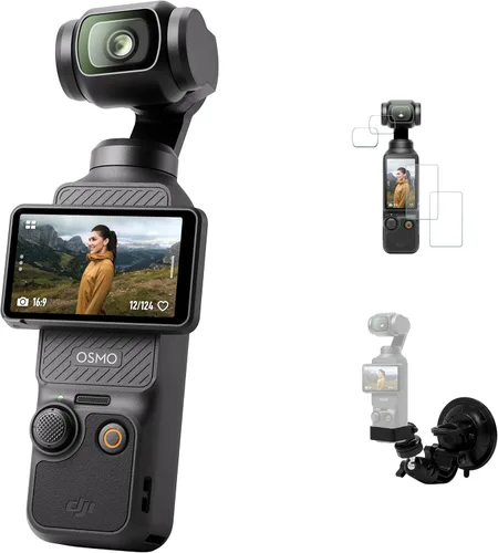 Miniatura 13 de DJI Osmo Pocket 3 Creator Combo, cámaras de vlogging con CMOS de 1 pulgada, cámara de vlog 4K/120fps, estabilización de 3 ejes, seguimiento