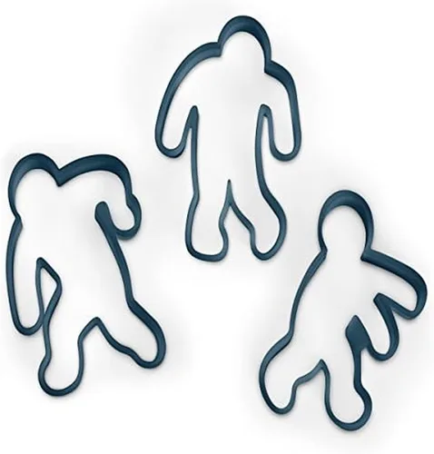 Miniatura 5 de Genuine Fred NINJABREAD Men - Cortadores de galletas, juego de 3
