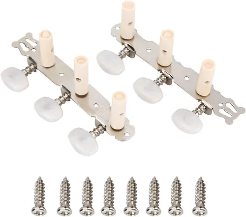 Afinadores de guitarra clásica, metal de alta precisión, clavijas de guitarra duraderas para estudiantes de música, músicos profesionales, práctica