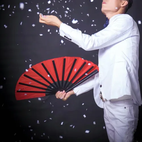 Miniatura 9 de Magic Snow Paper (paquete de 4, blanco) - Escamas instantáneas con efecto de ventisca para espectáculos mágicos y fiestas de Navidad Accesorio