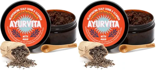 Miniatura 8 de Brahmi - Exfoliante y limpiador para el cuero cabelludo para hombres y mujeres, exfoliación profunda y limpieza, perfecto para el cuidado