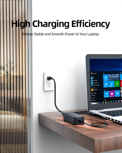 Miniatura 7 de Reemplazo del cargador de CA de 65 W para Dell 15 D15260 D15265 Cable adaptador de fuente de alimentación para portátil