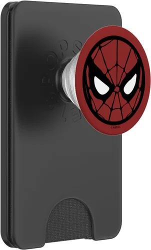 Miniatura 8 de Marvel Spider-Man - Máscara circular para niños, PopSockets Adhesivo PopGrip