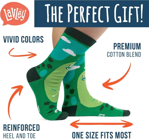 Miniatura 2 de I'd Rather Be - Calcetines divertidos para hombres y mujeres, regalos para golf, caza, camping, senderismo, esquí, lectura, deportes y mucho más