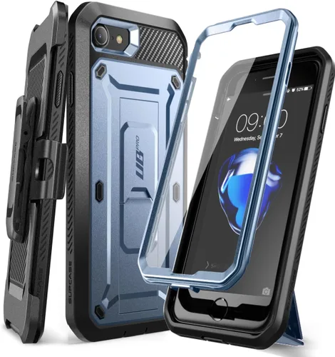 Miniatura 11 de SUPCASE Funda resistente para iPhone SE de 3ª generación, iPhone SE de 2ª generación, iPhone 7, iPhone 8 (Unicorn Beetle Pro), con protector