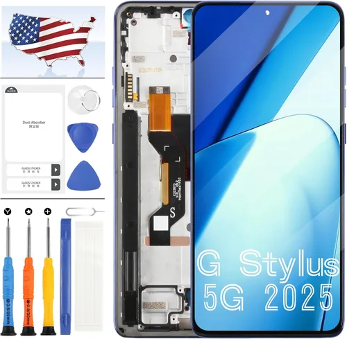 Reemplazo de pantalla para Motorola Moto G Stylus 5G (2025), pantalla LCD para Moto G Stylus 5G 2025 XT2517-1, pantalla LCD, digitalizador táctil,