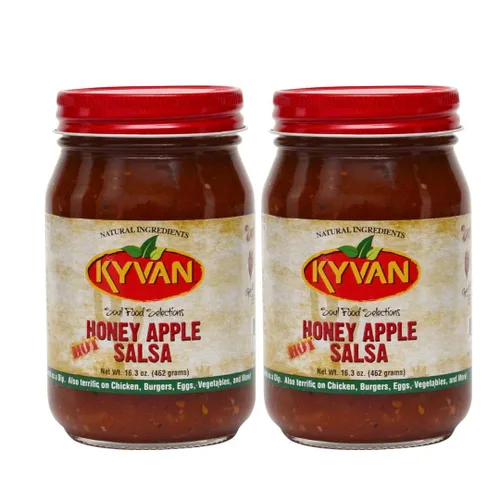Miniatura 10 de KYVAN Salsa de manzana y miel suave - Paquete de 3