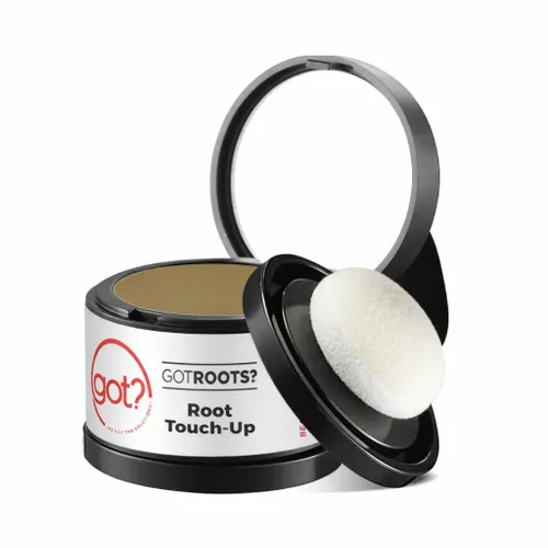 Polvo de cobertura de raíz rubio natural, retoque instantáneo de raíces grises y polvo de línea capilar para cabello rubio natural, funciona en