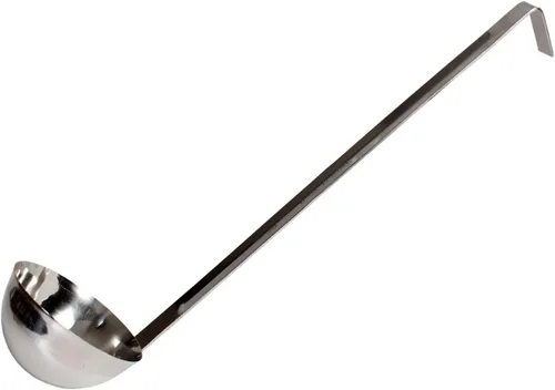 Miniatura 12 de TrueCraftware - Cucharón de 2 onzas con mango largo con gancho de acero inoxidable - Cucharón de cocina Los mejores accesorios de cocina