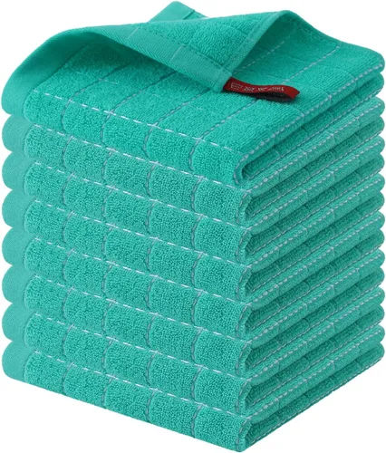 Miniatura 83 de Homaxy Paños de cocina 100% algodón de felpa, toallas de cocina ultra suaves y absorbentes para la cocina, adecuadas para secar y lavar platos